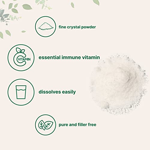 Micro Ingredients Pure Vitamin C Crystal Powder (Water Soluble Vitamin C 1000mg