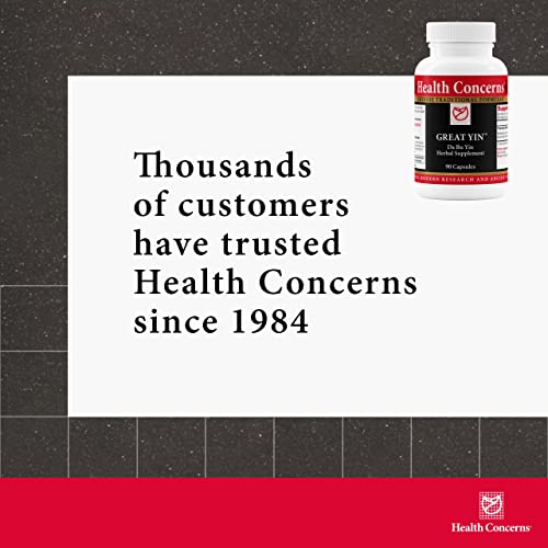 Health Concerns Great Yin - Menopause Relief & Women's Health Supplement - 90 Capsules