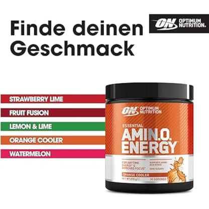 Optimum Nutrition Amino Energy - Pre Workout with Green Tea, BCAA, Amino Acids