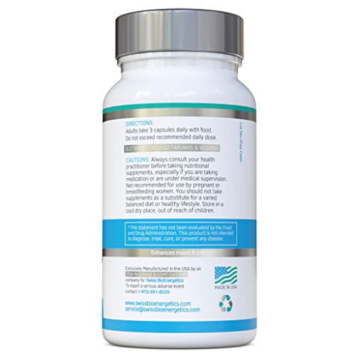 Rhodiola & Ashwagandha with L-Theanine - Award Winning Ashwagandha KSM-66 600mg