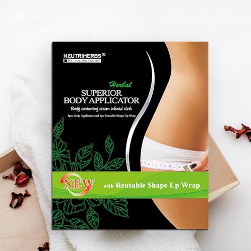 Neutriherbs Body Applicator with Wrap, Effective Nature Formula to Shape, Tone, Firm Body