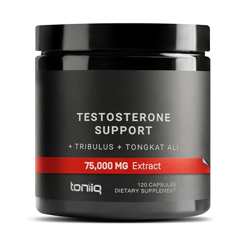 Elite T Formula: 75,000mg Power Capsules - Enhanced with Tribulus (95% Saponins)