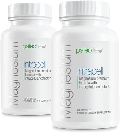 Premium Magnesium INTRACELL - 500 mg - 120 Capsules (2-Pack)