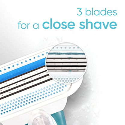 Gillette Venus Smooth Womens Razor Blade Refills, 8 Count, Lubracated to Protect