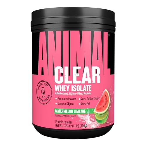 Clear Whey Isolate Protein Powder - Easy to Digest and Mix, 5g BCAA, Deliciously Juicy