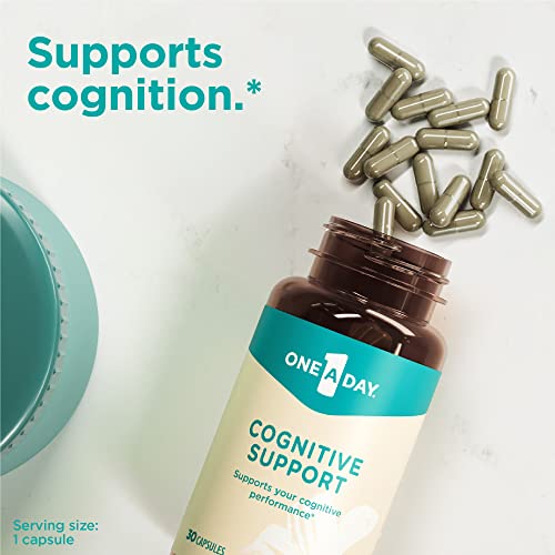 One A Day Cognitive Supplement – Brain Supplement to Support Cognitive Performance