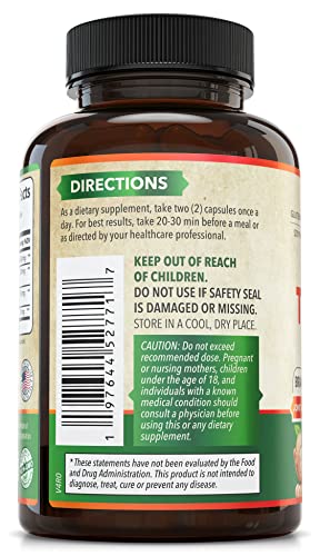 Organic Turmeric Curcumin with Ginger and Black Pepper for Max Absorption