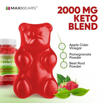 Keto Gummies - Delicious Low-Carb Snack to Boost Ketosis, Metabolism & Energy
