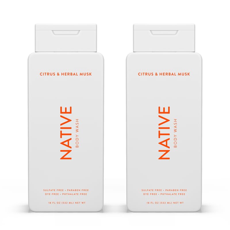 Native Body Wash Contains Naturally Derived Ingredients | For Women & Men, Sulfate