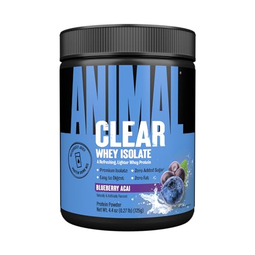 Clear Whey Isolate Protein Powder - Easy to Digest and Mix, 5g BCAA, Deliciously Juicy