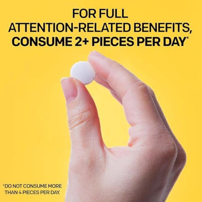 NATURAL STACKS Focus Bites & Mood Bites Bundle - Paraxanthine & Saffron Supplements - Supports Focus, Attention & Mood* - 60 Chewables