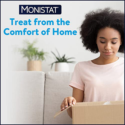 Monistat 1 Day Yeast Infection Treatment for Women, 1 Miconazole Ovule Insert & External Monistat Anti-Itch
