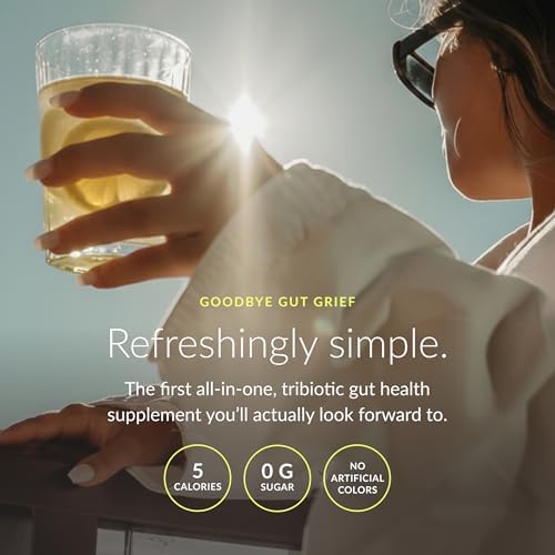 BEAM Biotic Bundle, Probiotics for Women – Gut Health & Digestive Health Powder with Pre, Pro & Postbiotics + Glutathione, Daily Probiotic Drink for Bloating Relief & Gut Balance