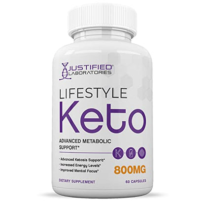 (3 Pack) Lifestyle Keto Pills 800MG Includes Patented goBHB Exogenous Ketones