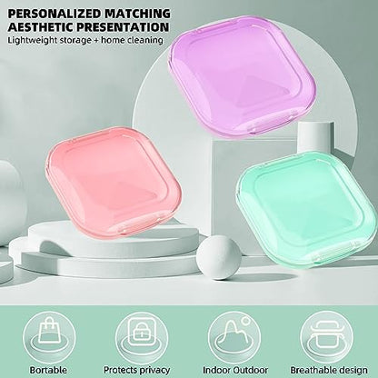 OFIDUS Retainer Case, Aligner Case with Silicone Protection Pad, Compact Orthodontic