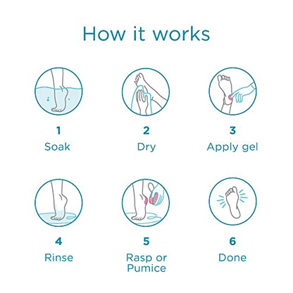 Lee Beauty Professional Callus Remover for Feet - 8 Oz, Original, Powerful