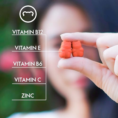 Sugarbear Women's MultiVitamin Gummies, Vegan Collagen Booster Blend with Glutathion