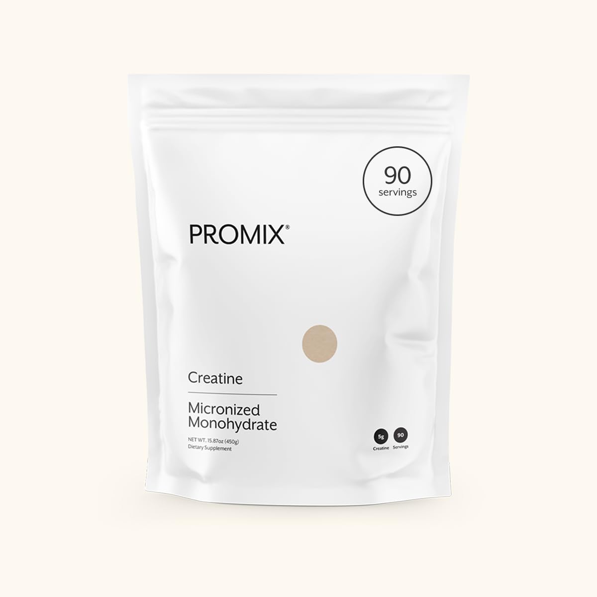 ProMix Nutrition Creatine Monohydrate Travel Packs, 5g of micronized Clean Creatine for Men and Women, Supports Muscle Growth & Recovery, Vegan - 30 Servings