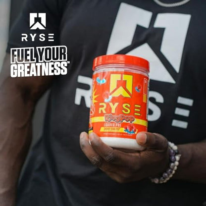 Ryse Loaded Pre Workout Powder Supplement for Men & Women | Pumps, Energy, Focus