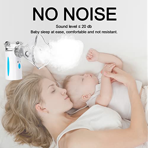 Portable Nebulizer - Rechargeable Nebulizer Machine for Adults and Kids