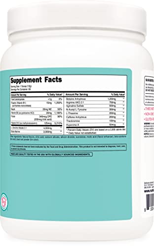 Nutricost Pre-Workout Powder for Women, Peach Mango, 60 Servings