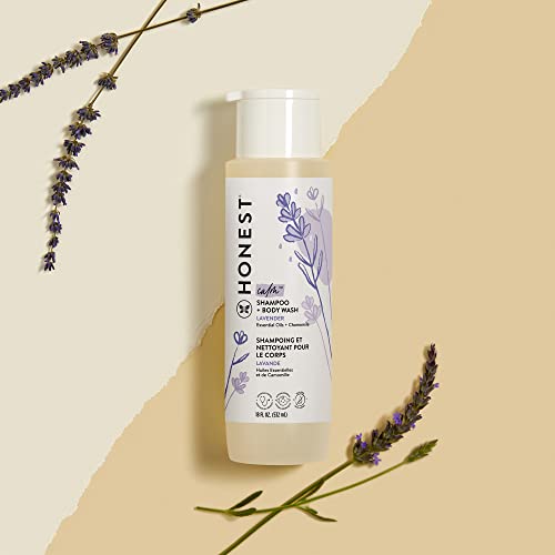 The Honest Company 2-in-1 Cleansing Shampoo + Body Wash | Gentle for Baby | Naturally