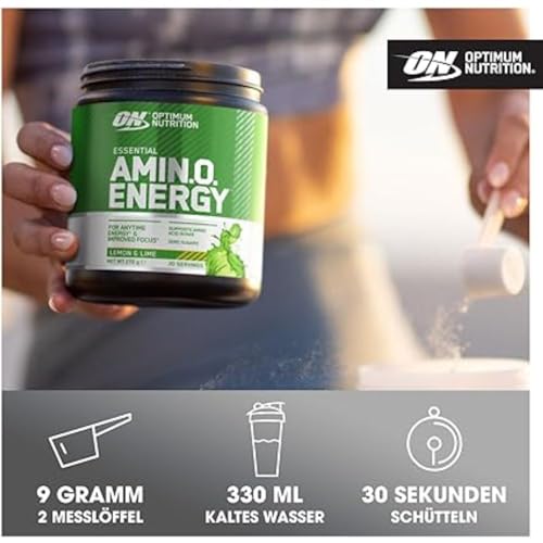 Optimum Nutrition Amino Energy - Pre Workout with Green Tea, BCAA, Amino Acids