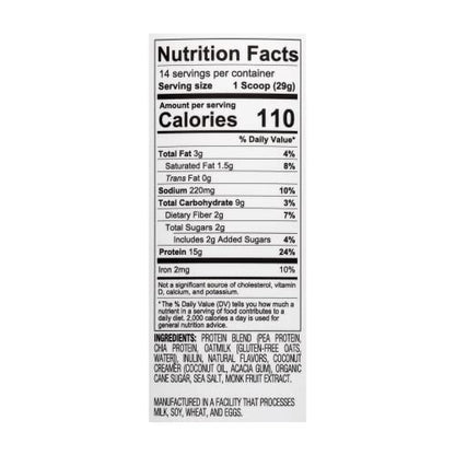 Tone It Up Plant Based Protein Powder I Dairy Free, Gluten Free, Kosher, Non-GMO Pea