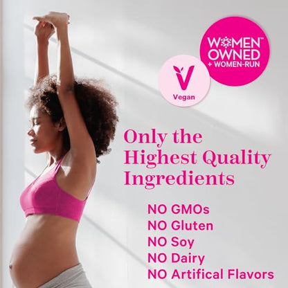 Pink Stork Premium Prenatal Gummy Vitamins with DHA, Folate, and Vitamin D - Multivitamin