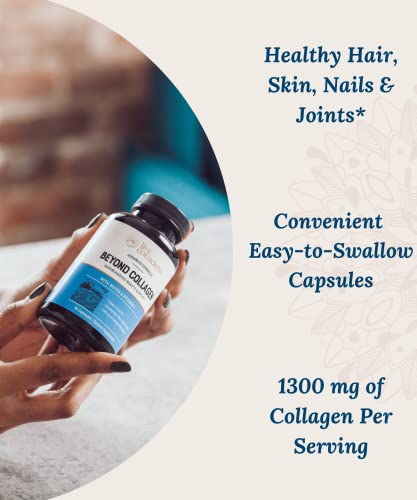 Live Conscious Beyond Collagen Multi Collagen Capsules - Types I, II, III, V & X