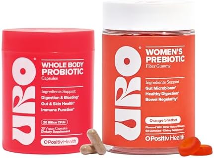 O Positiv URO Pre- & Probiotic Power Pack – Women’s Probiotic & Fiber
