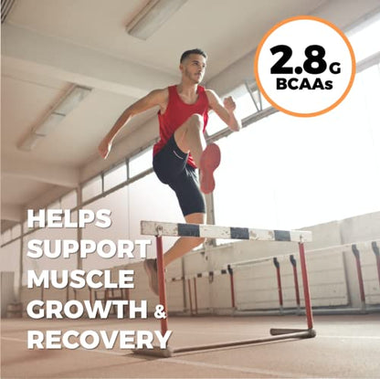 Growing Naturals | Vanilla Raw Pea Powder 15g Plant Protein | 2.8G BCAA, Low-Carb