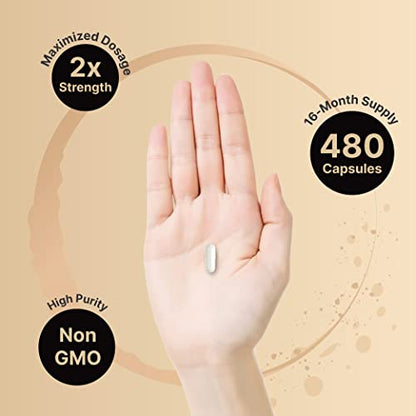 NatureBell Zinc Picolinate 100mg, 480 Count Capsules - Supports Immune System