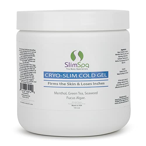 SlimSpa Cyro-Slim Cold Gel With Ilios Wrap - Skin Firming & Tightening Cryo Gel Solution