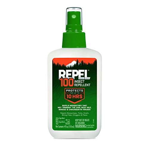 Repel 100 Insect Repellent, Pump Spray, 4-Fluid Ounces, 10-Hour Protec