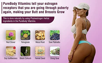#1 Butt Enhancer and Breast Enhancer Vitamins – Butt Growth & Breast Enhancement Pills