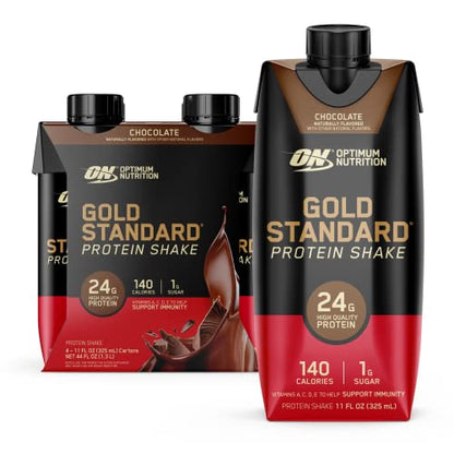Optimum Nutrition Gold Standard Protein Shake, 24g Protein, Ready to Drink Protein Shake
