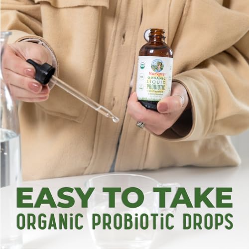 MaryRuth Organics USDA Organic Liquid Probiotic, Digestive Health, Gut Health, Probiotics
