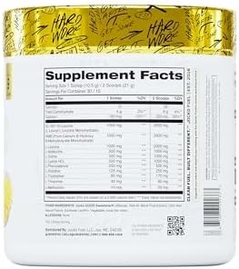 Jocko Fuel Muscle Drive Pro Series, Mango Passionfruit, HMB, Di-Leucine, EAAs, Protects Lean Muscle Mass & Breakdown, Aids Recovery, Natural Appetite Suppressant, No Bloat, Zero Sugar, 30 Servings