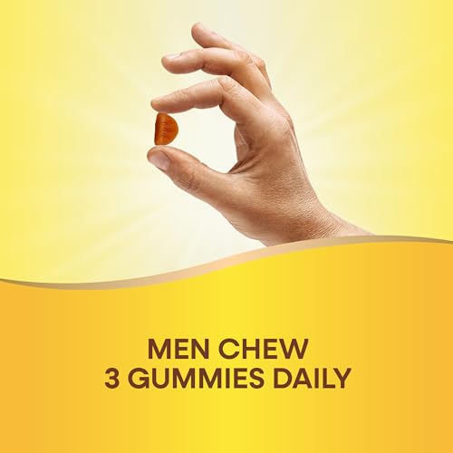 Nature’s Way Alive! Men’s 50+ Premium Gummy Multivitamin, Supports Healthy Heart