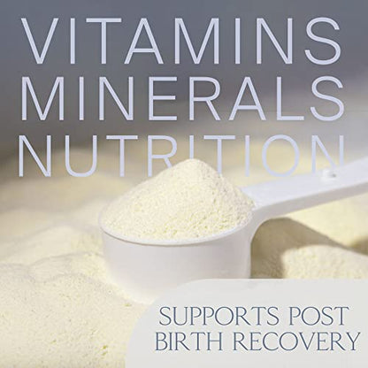 LUV&LIFE Postpartum Vitamin Supplement Powder Vanilla Flavored Has Postnatal Multivitamins