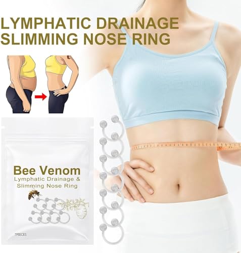 Tarcegta Bee Venom Lymphatic Drainage and Slimming Nose Ring, Bee Venom Lymphatic Drainage
