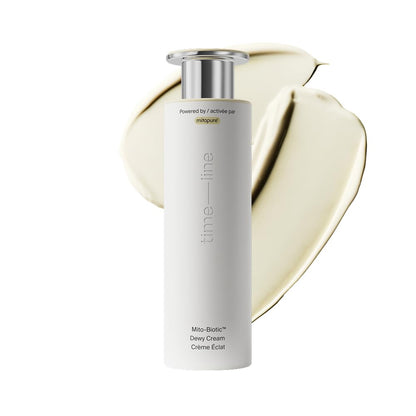 Timeline Mitopure™ - Dewy Cream Lightweight Moisturizer With Peptides to Hydrate, Plump & Protect Dry Skin - 1.7 Fl Oz