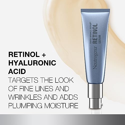 Neutrogena Rapid Wrinkle Repair Retinol Anti-Wrinkle Face Serum with Hyaluronic