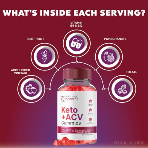 Total Fit Keto ACV Gummies Advanced Weight Loss, Total Fit Keto ACV + BCB Gummies
