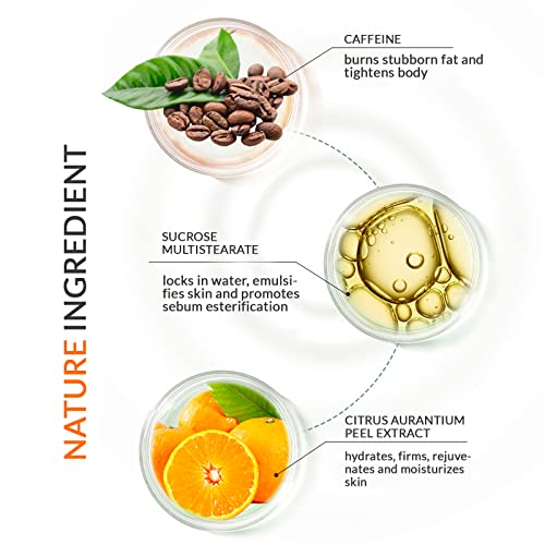 Pulchra B Flat Belly Firming Cream, Skin Tightening Cream for Cellulite, Firming and Tightening
