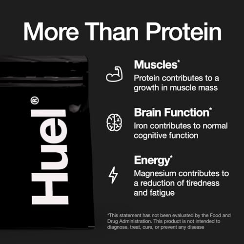 Huel Black Edition | Vanilla 40g Vegan Protein Powder | Nutritionally Complete Meal
