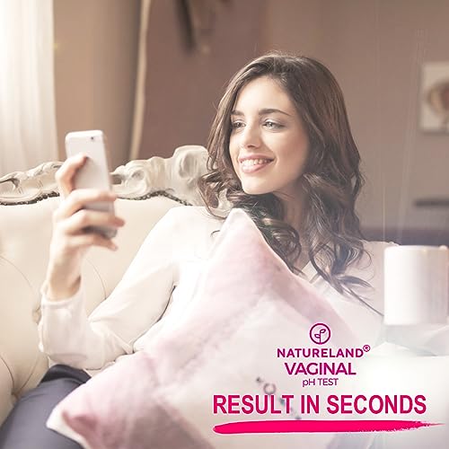 Natureland Vaginal Health pH Test Strips, Feminine pH Test, Value Pack