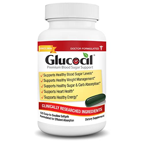 Glucocil – Premium Blood Sugar Support - Over 2 Million Bottles Sold - Supports The 3 Essentials