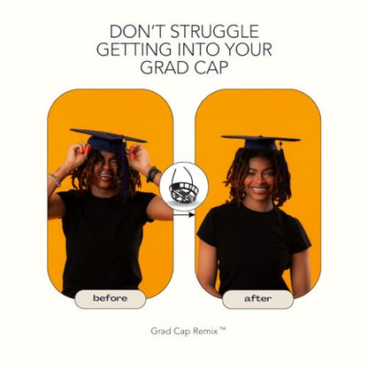 Grad Cap Remix - Secure your Grad Cap and Your Hairstyle
